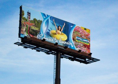 cartel aqualandia benidorm