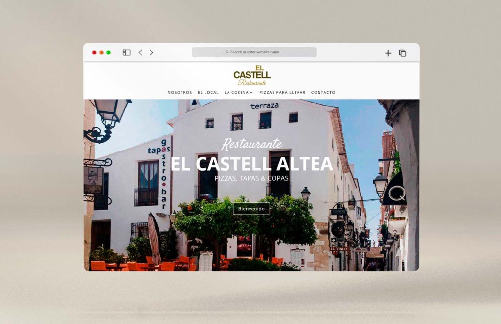 el Castell Altea diseño web