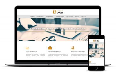 Página web Asesoría Botet Manises