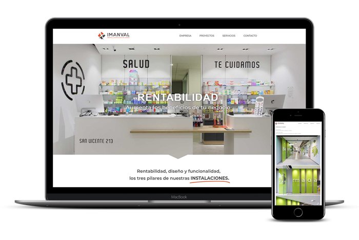 Página Web Imanval