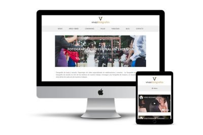 Página web Vivas Fotógrafos