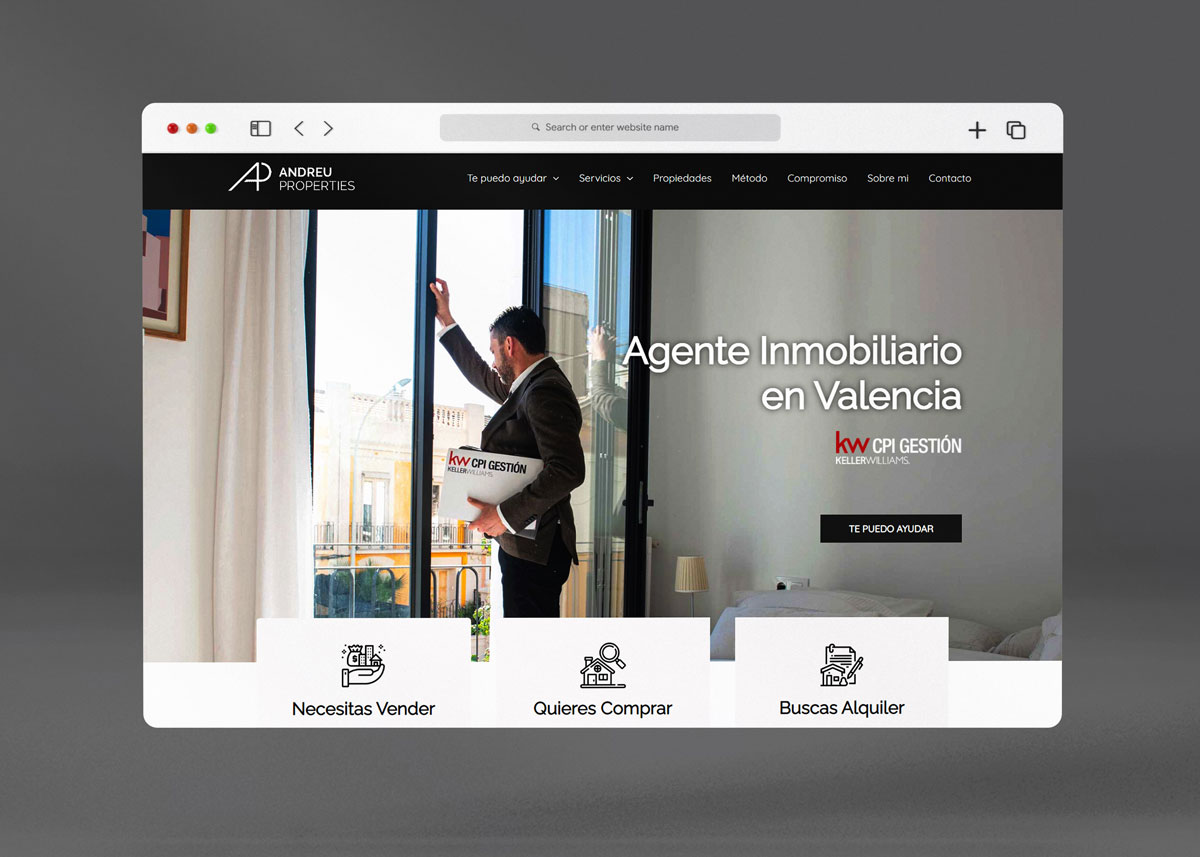 web Andreu Properties